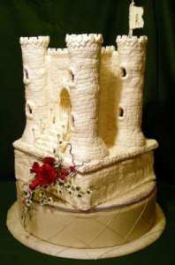 необычный свадебный торт